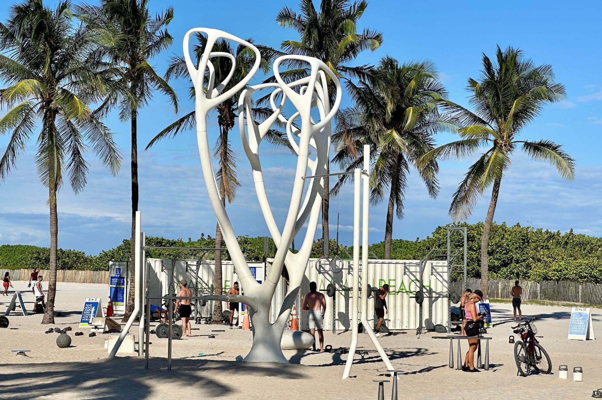 Muscle Beach South Beach — Lieu réel