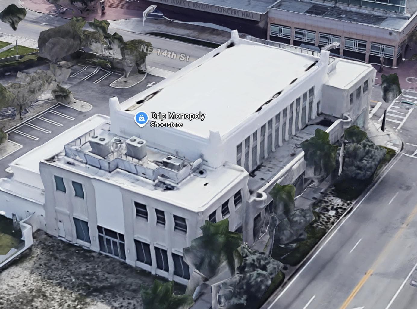 1401 Biscayne Blvd — Lieu réel