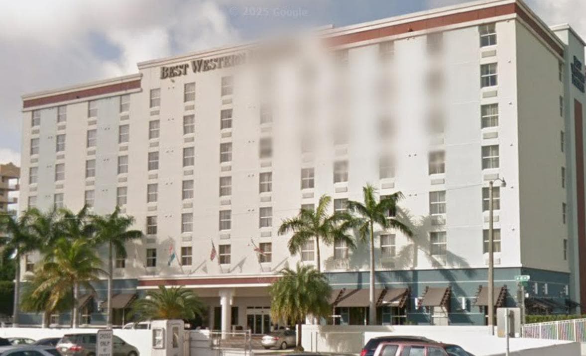 Best Western Plus Miami Intl Airport Hotel & Suites Coral Gables — Lieu réel