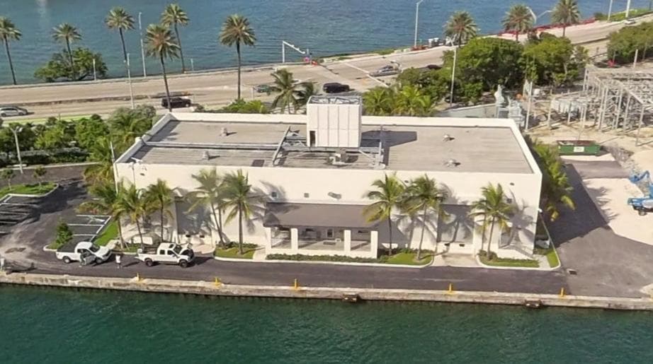 FPL Miami Beach Plant — Lieu réel