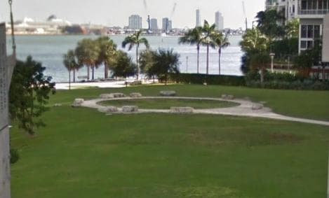 Miami Circle National Historic Landmark — Lieu réel