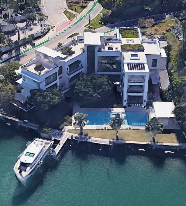 1427 N Venetian Way — Lieu réel