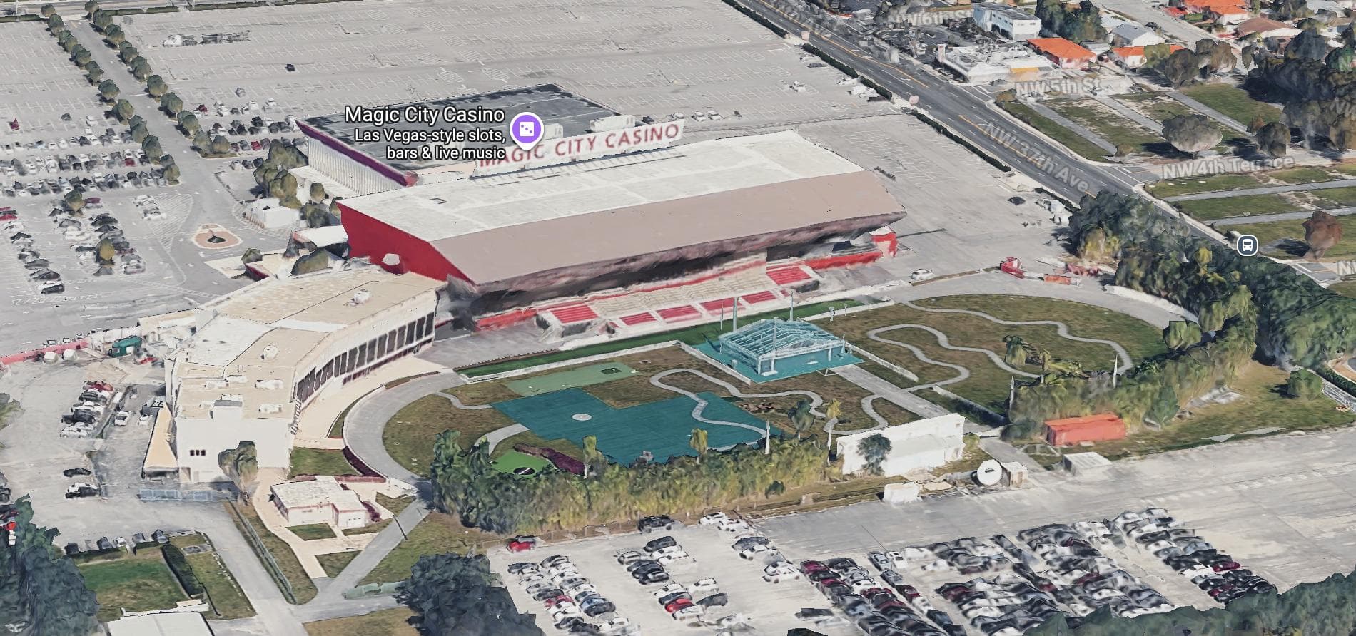 Magic City Casino — Lieu réel