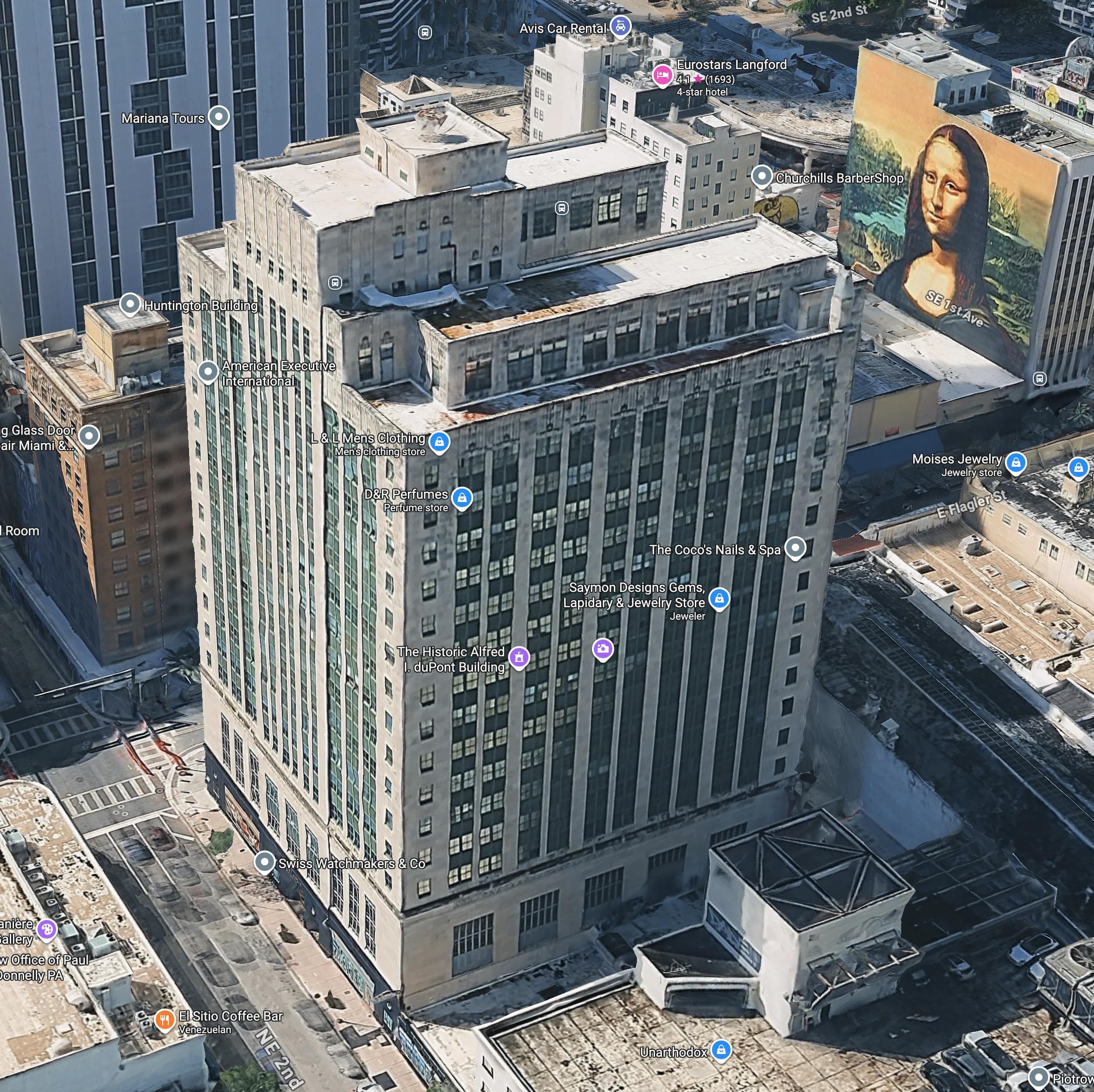 The Historic Alfred I. duPont Building — Lieu réel