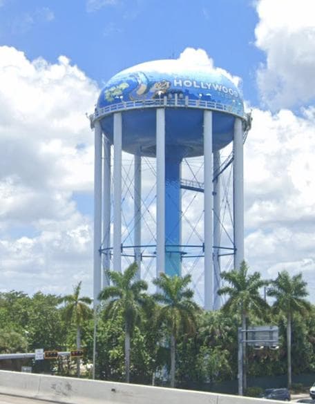 Water Tower — Lieu réel