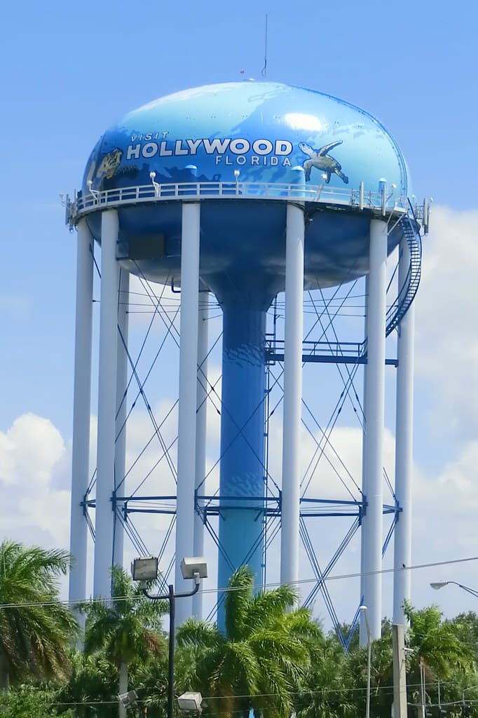 Water Tower — Lieu réel