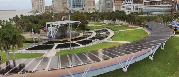 FPL Solar Amphitheater — Lieu réel