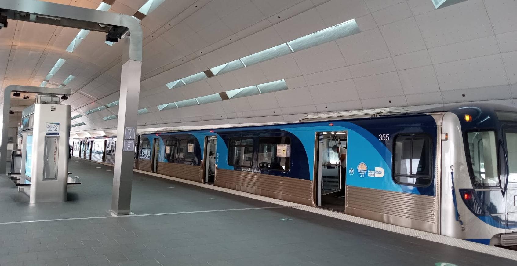 VCIA Metro Station — Lieu réel
