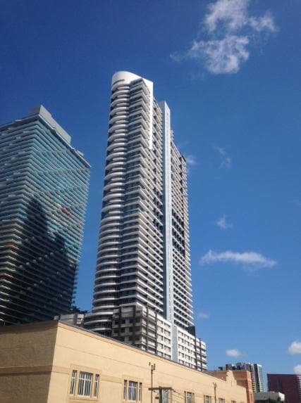 Infinity at Brickell — Lieu réel