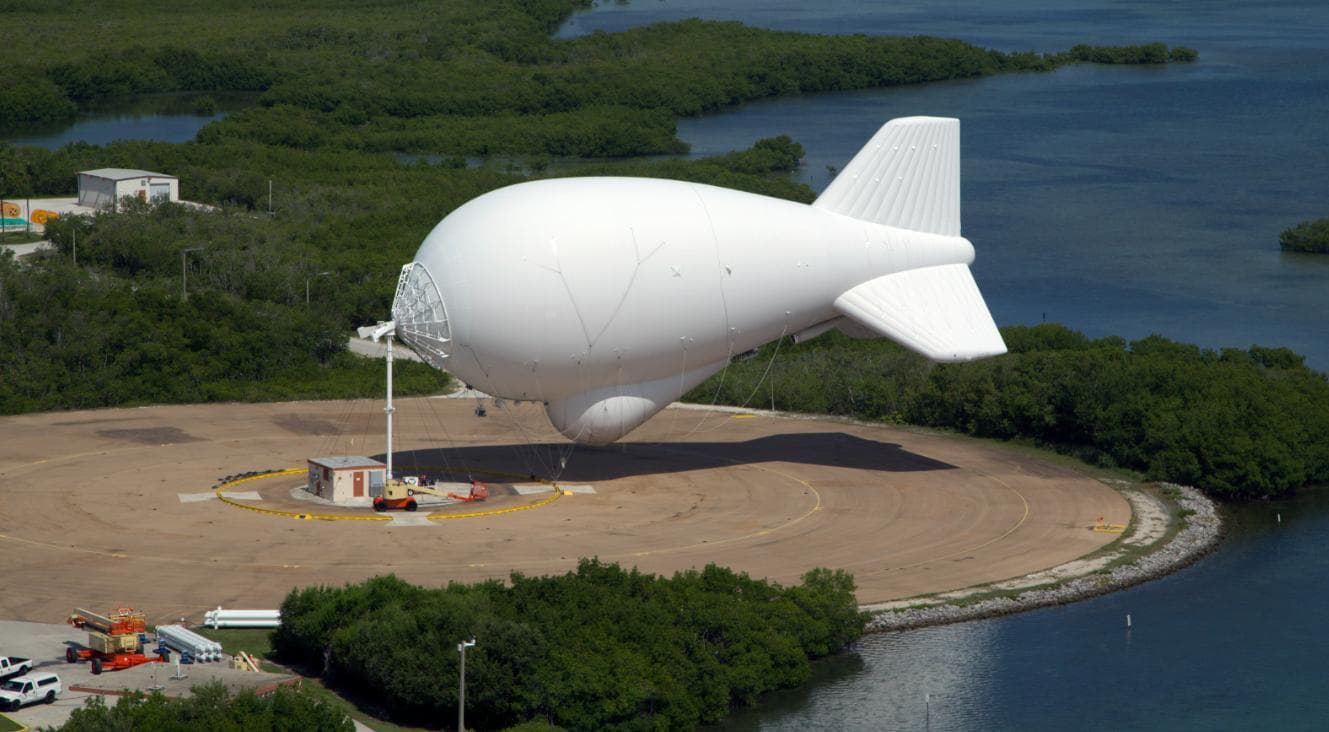 Blimp — Lieu réel
