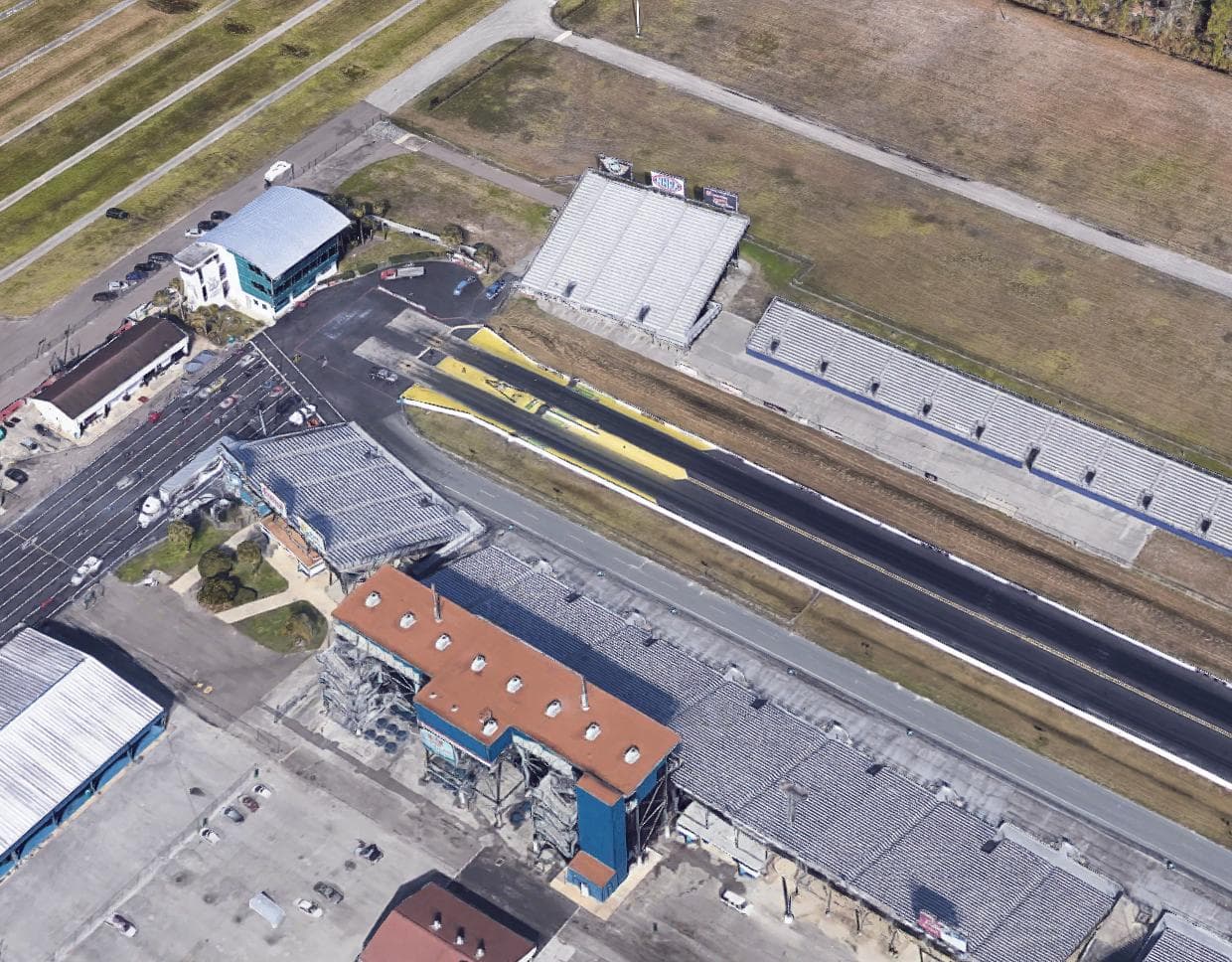 Gainesville Raceway — Lieu réel