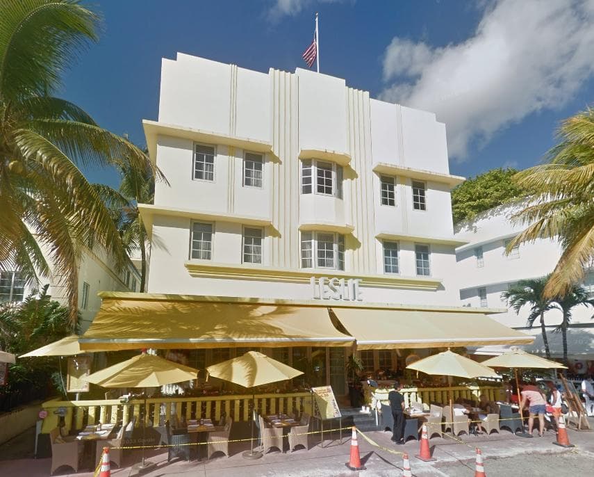 Leslie Hotel — Lieu réel