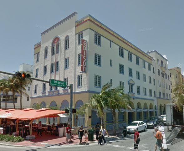 Edison Hotel — Lieu réel