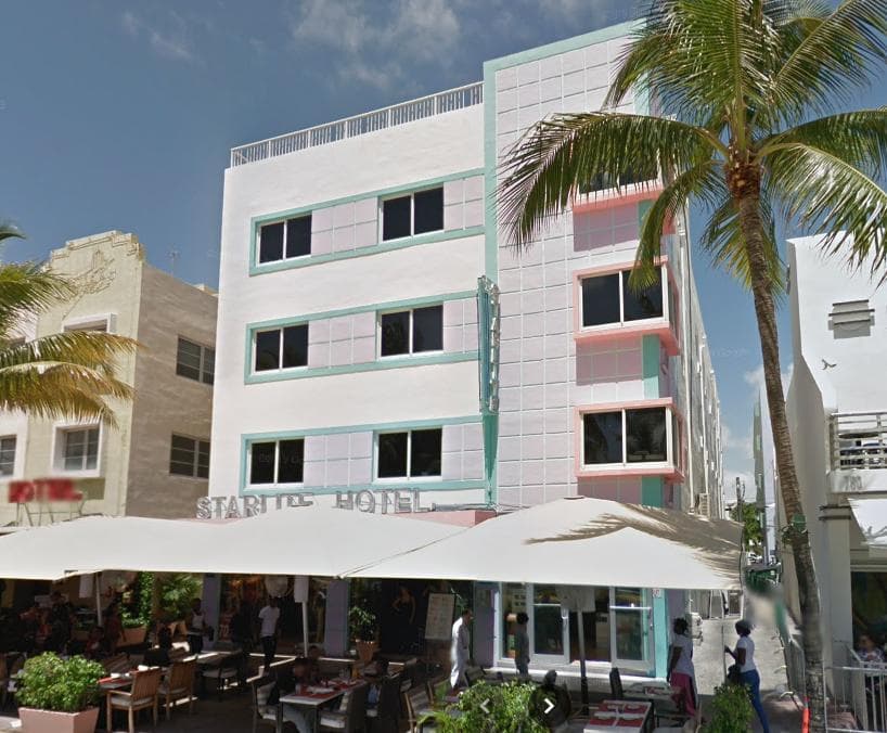 Seashell Hotel — Lieu réel