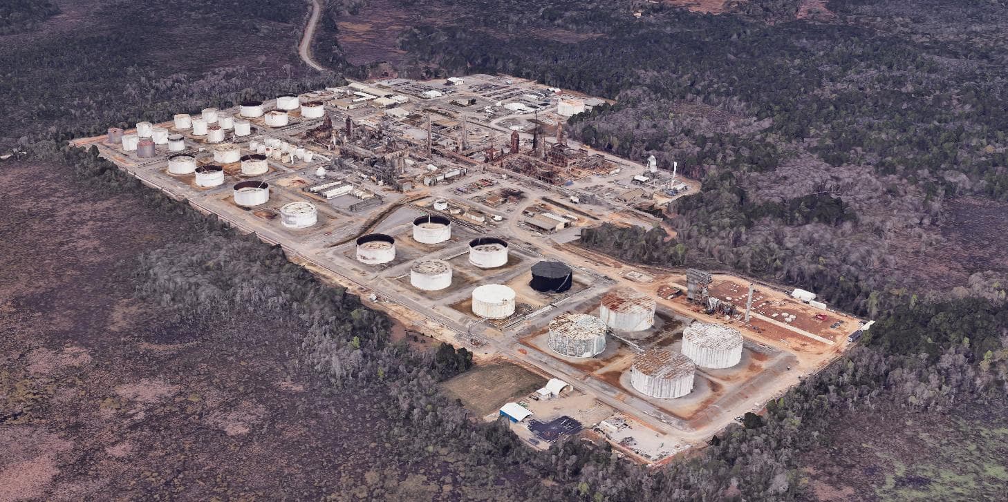 Refinery — Lieu réel