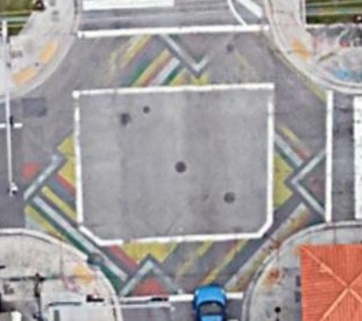 NW 3rd Ave & NW 11th St — Lieu réel