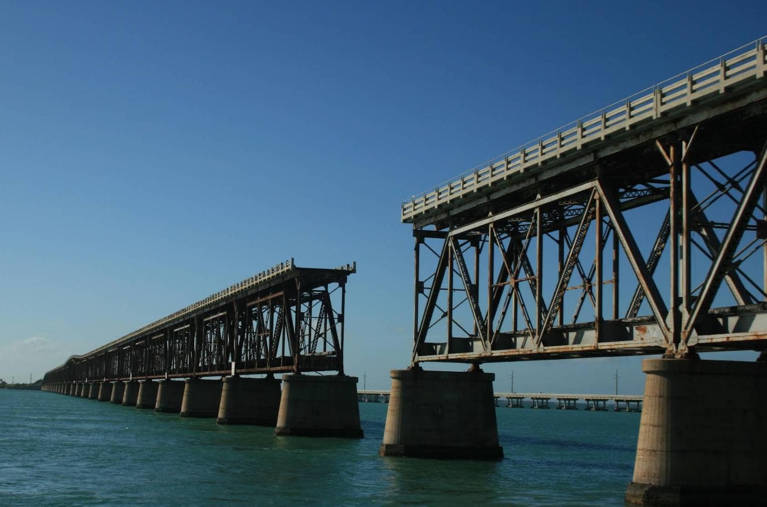 Old Bahia Honda Bridge — Lieu réel