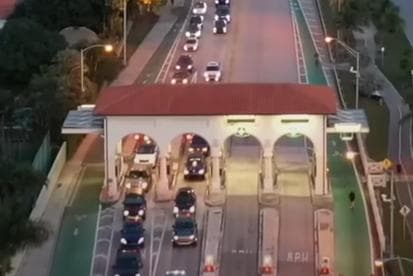 Venetian Toll Plaza — Lieu réel