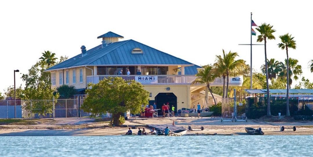 Miami Rowing Club — Lieu réel