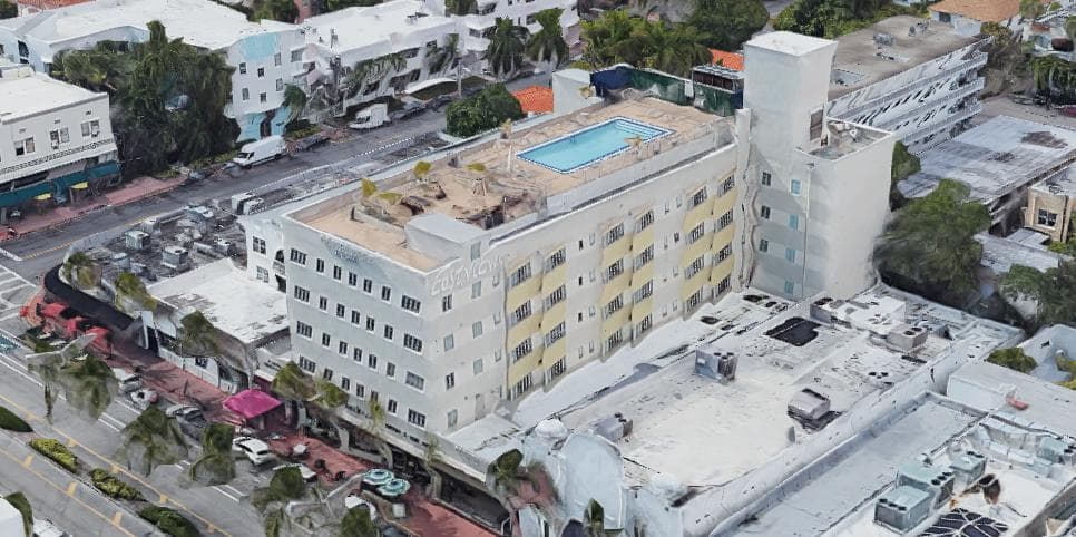 Courtyard by Marriott — Lieu réel