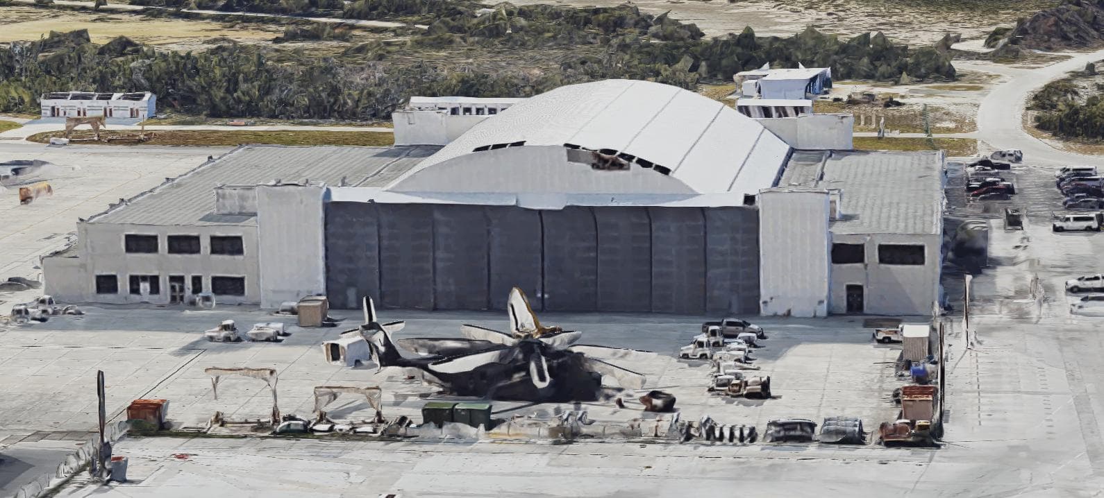 Hangar — Lieu réel