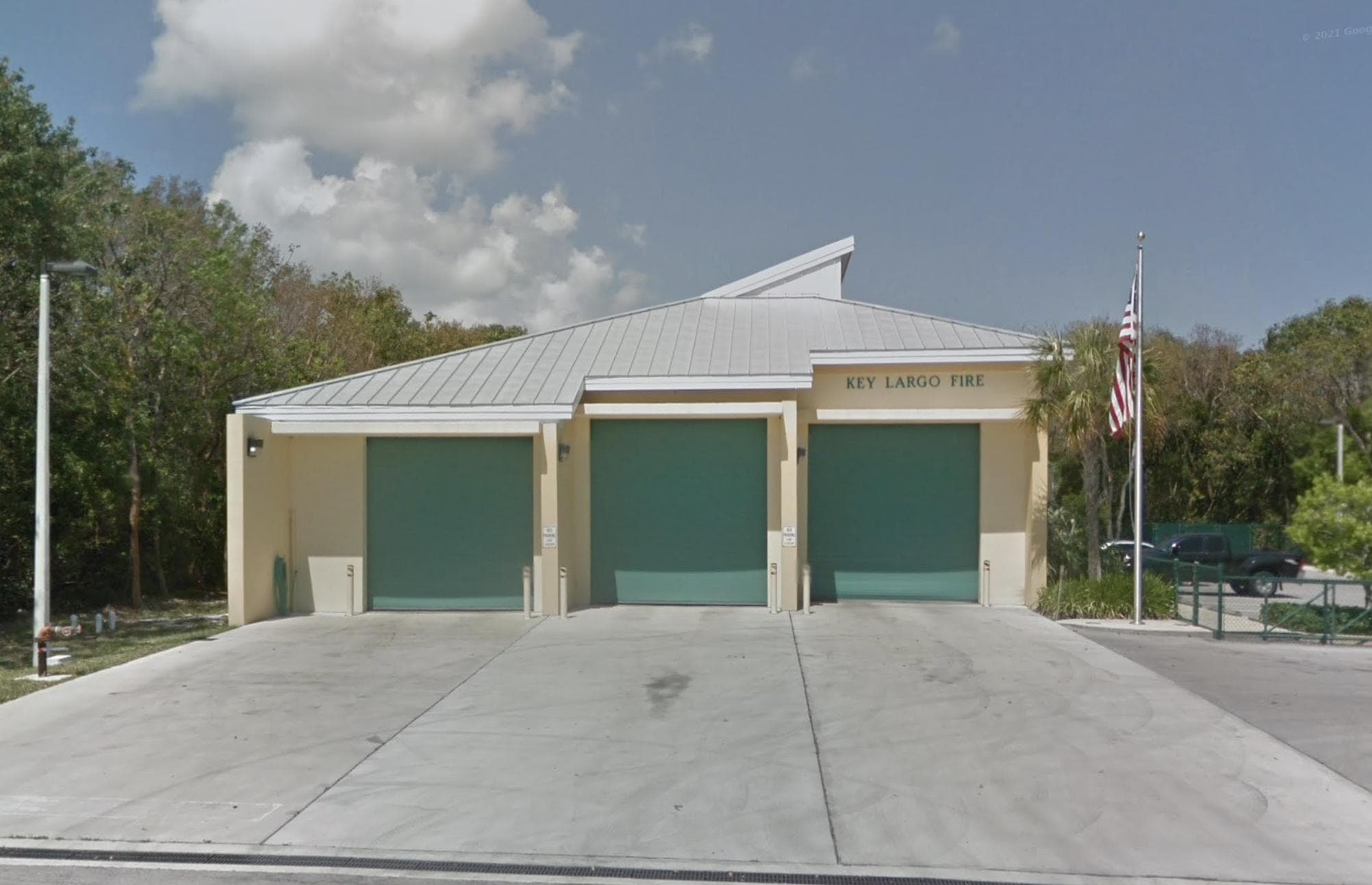 Key Largo Fire Station #25 — Lieu réel