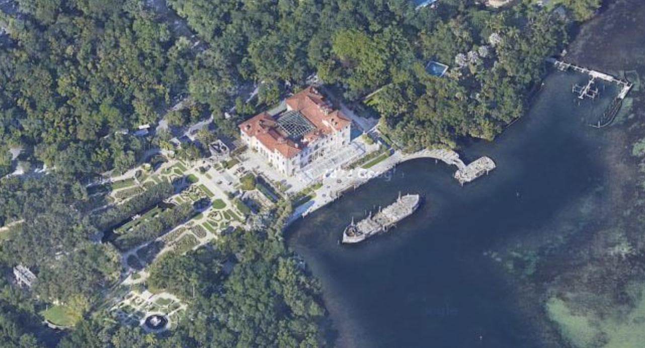 Vizcaya Museum and Gardens — Lieu réel